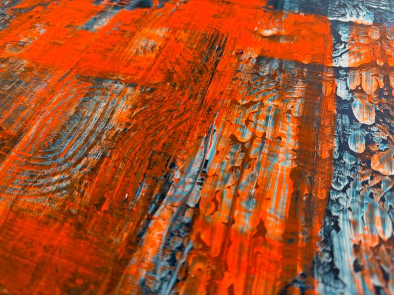Original Abstract Expressionism Abstract Painting by Lera Bregman