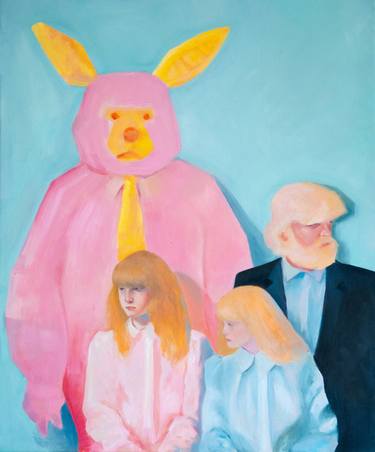 Original Symbolism Family Paintings by Sasha Sol