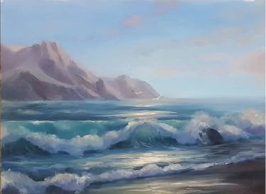 Original Beach Paintings by vadim zeland