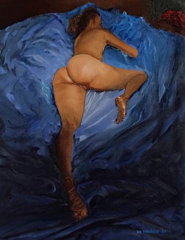 Original Erotic Paintings by Rafael Díaz Trujillo