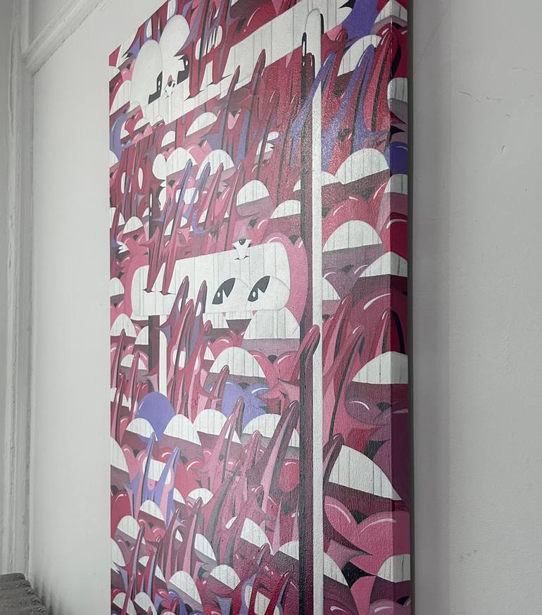 Original Abstract Expressionism Abstract Painting by Matt Furman