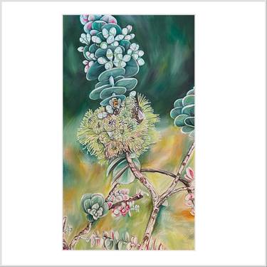 Print of Floral Paintings by scarlett stokoe