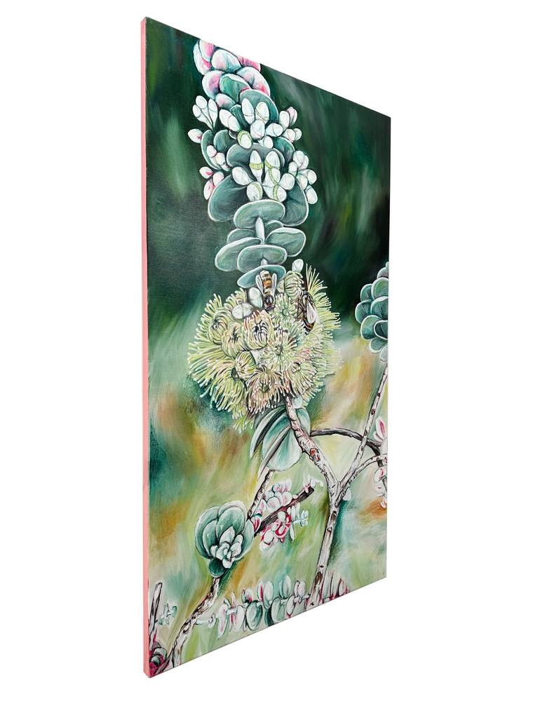 Original Contemporary Floral Painting by scarlett stokoe
