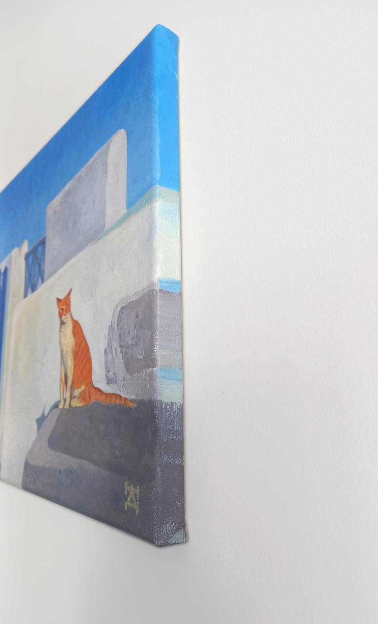Original Illustration Animal Painting by Natalia Domnina