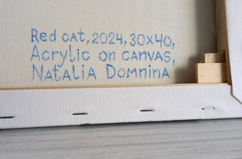 Original Illustration Animal Painting by Natalia Domnina