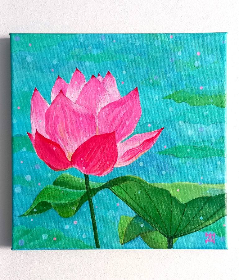 Original Realism Botanic Painting by Natalia Domnina