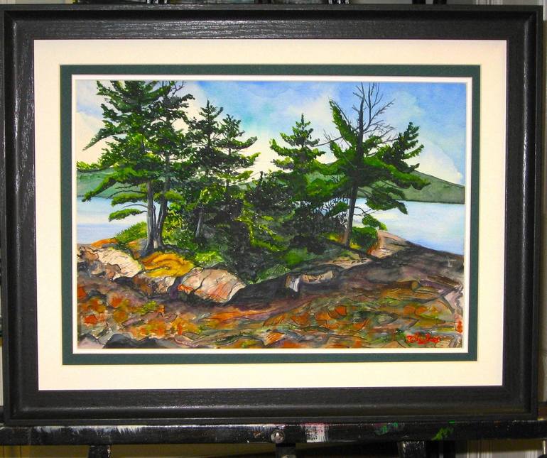 Original Photorealism Landscape Painting by DALE HUGHES