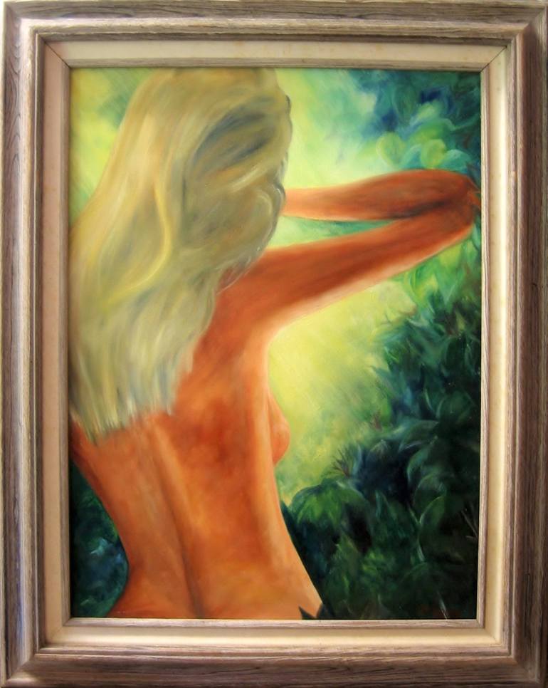 Original Nude Painting by DALE HUGHES