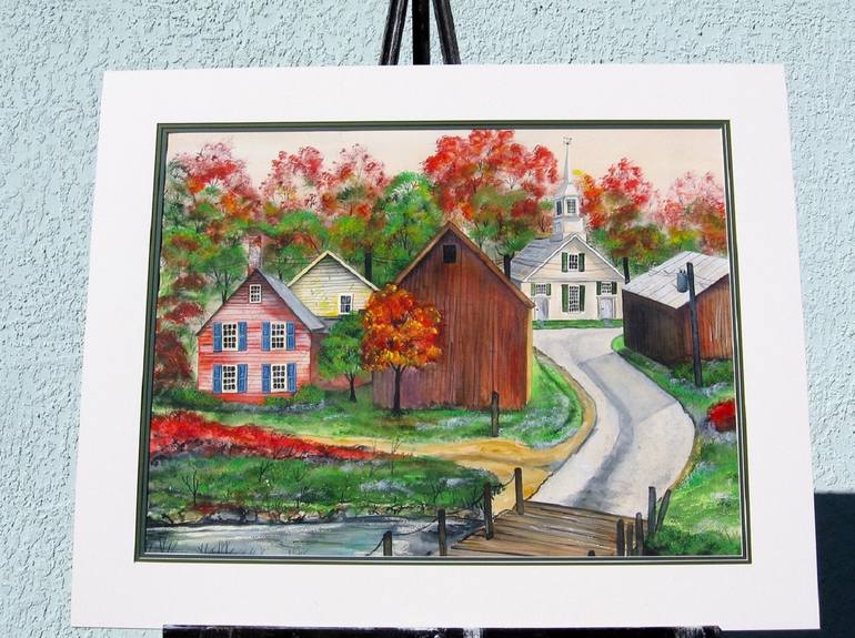 Original Photorealism Landscape Painting by DALE HUGHES