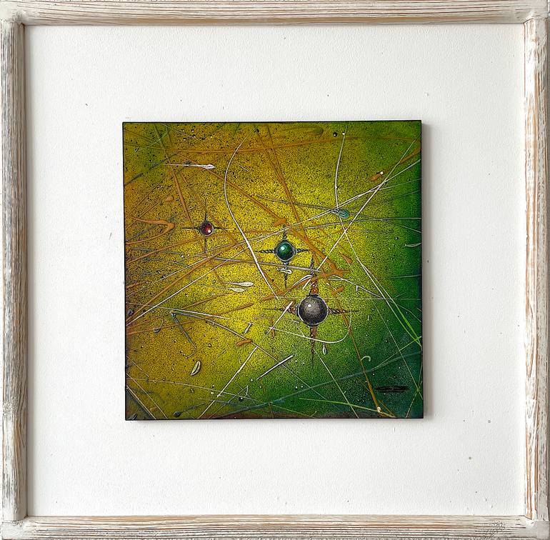 Original Contemporary Abstract Painting by Ismael García Burillo