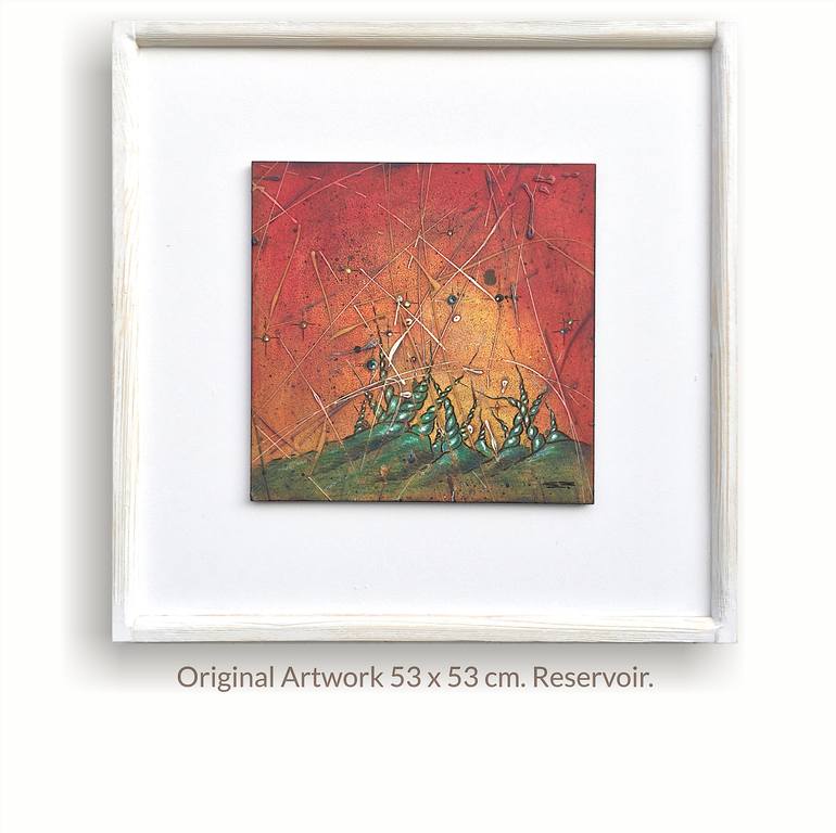 Original Contemporary Abstract Painting by Ismael García Burillo