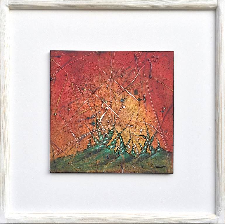 Original Contemporary Abstract Painting by Ismael García Burillo