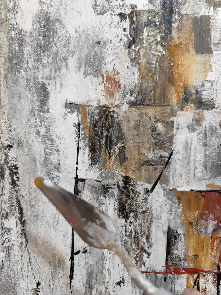 Original Abstract Expressionism Abstract Painting by Irina Moiseeva