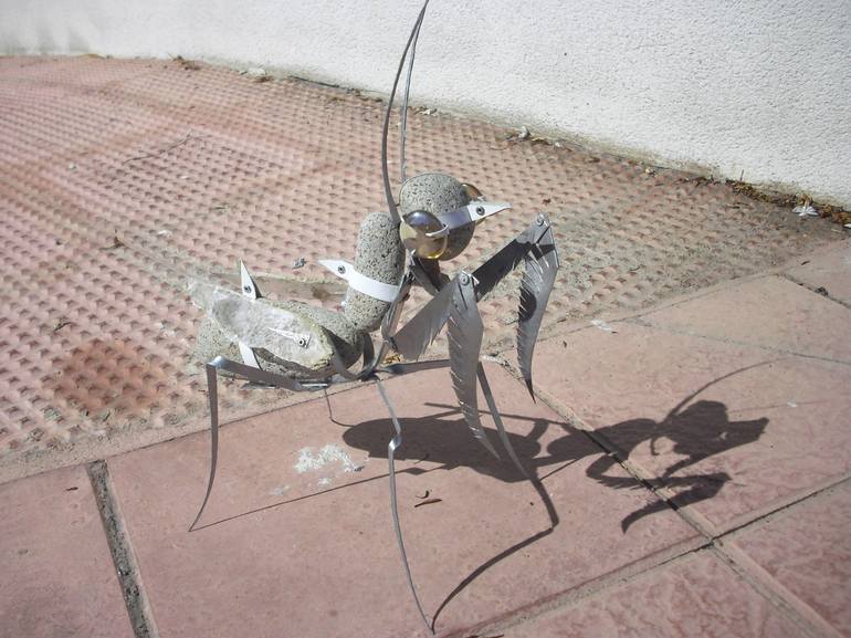 Original Abstract Sculpture by Manuel Calderon