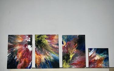 Print of Abstract Paintings by Esmeralda Cifliku