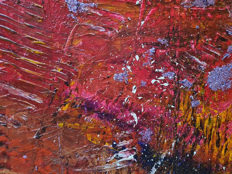 Original Abstract Expressionism Abstract Painting by Lysette Spit