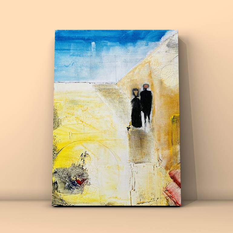 Original Abstract Expressionism Abstract Drawing by M I S H I I I  Crea