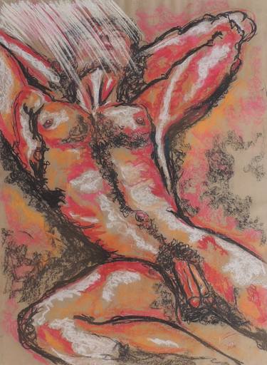 Original Figurative Erotic Drawings by Turo Jasso