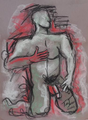 Print of Figurative Erotic Drawings by Turo Jasso