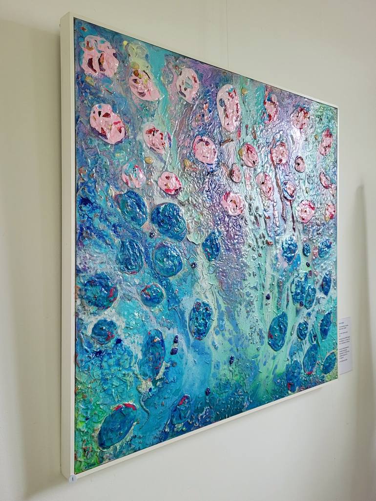Original Conceptual Abstract Painting by Jo and Josie Debije