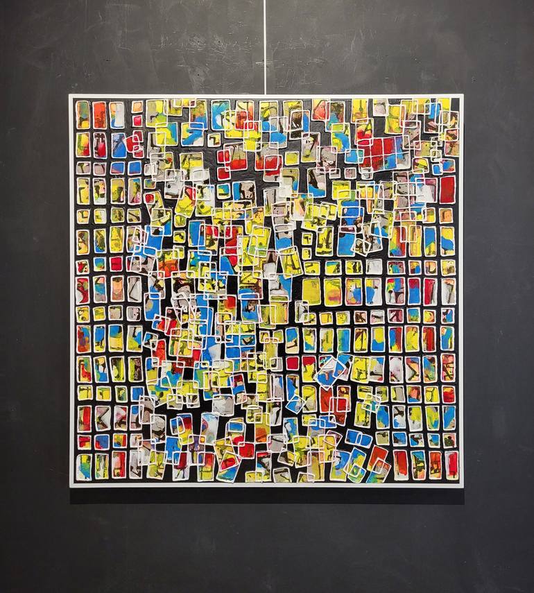 Original Contemporary Abstract Painting by Jo and Josie Debije