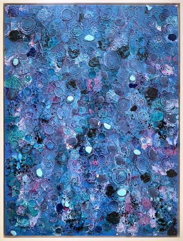 Original Abstract Outer Space Paintings by Jo And Josie Debije