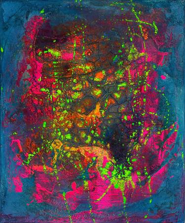 Original Abstract Mixed Media by Nicole Schlegel Art