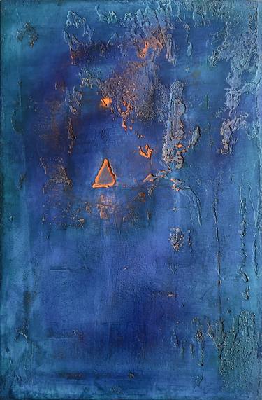 Original Abstract Expressionism Abstract Mixed Media by Nicole Schlegel Art