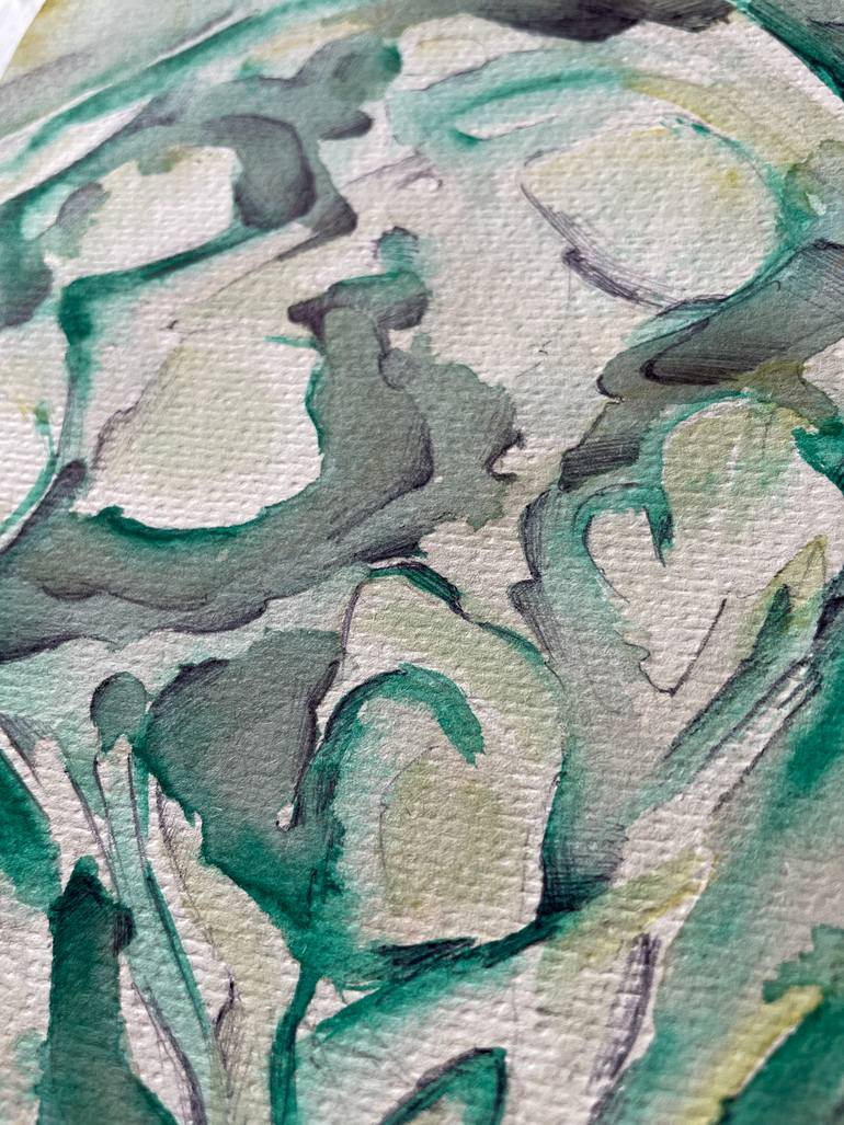 Original Abstract Nature Painting by Saine Fourtwentyone