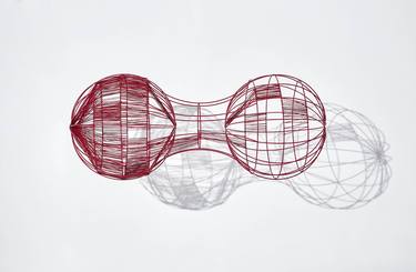 Original Abstract Geometric Sculpture by Juan Camilo Álvarez Vasquez