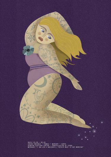 Print of Illustration Women Digital by Helena Porto