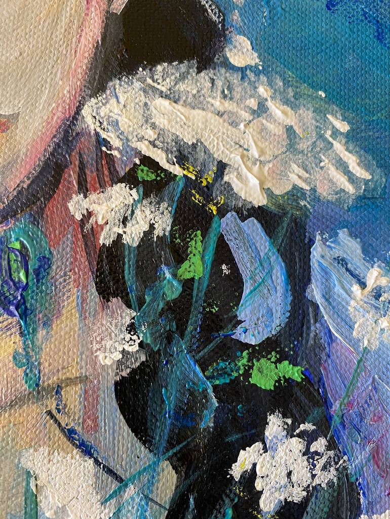 Original Portraiture People Painting by Feriya Yakubova