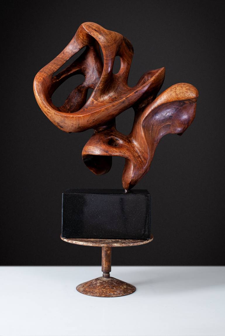 Original Abstract Sculpture by Predrag Lozaic