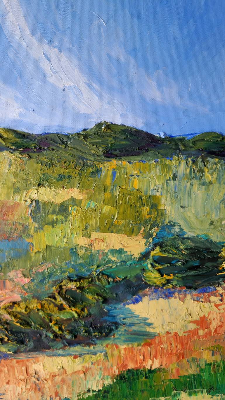 Original Contemporary Landscape Painting by Mary Ternovsky