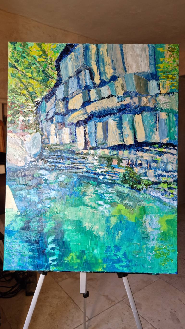 Original Contemporary Landscape Painting by Mary Ternovsky