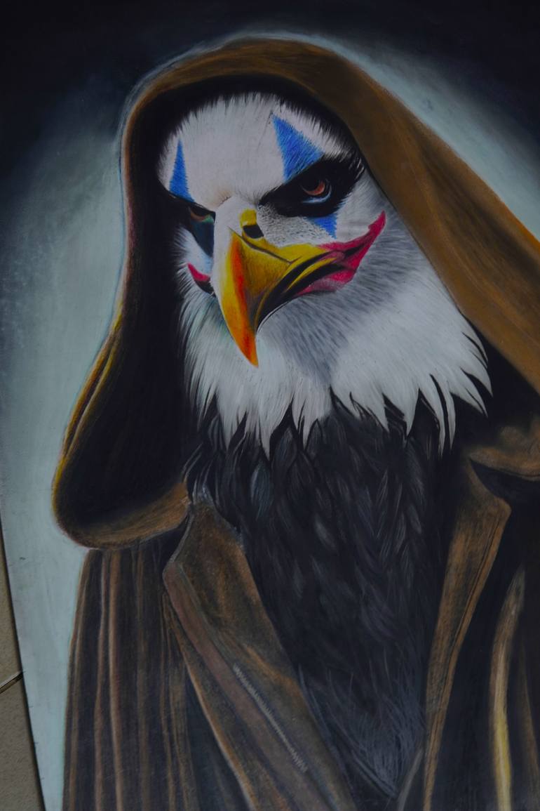 Original Contemporary Animal Drawing by Oluwakayode Bankole