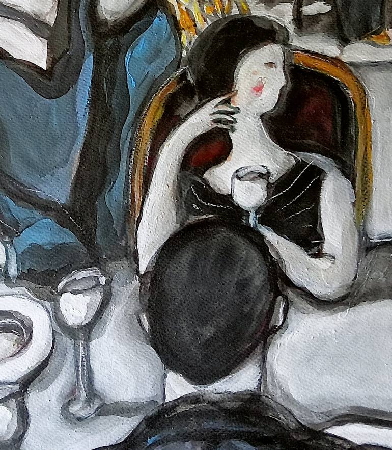 Original Food & Drink Painting by Xan López Domínguez
