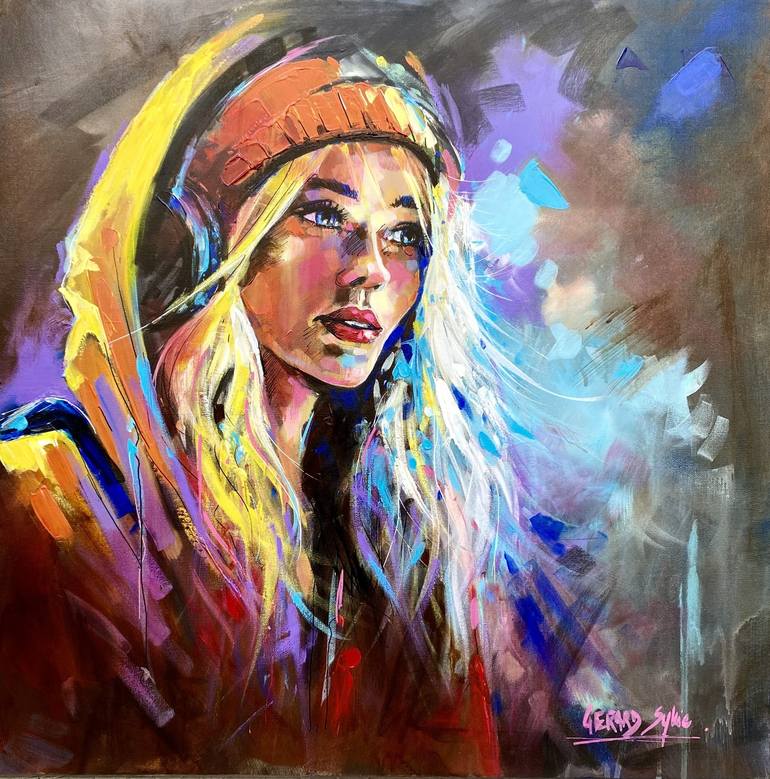 Original  Painting by sylvie gérard