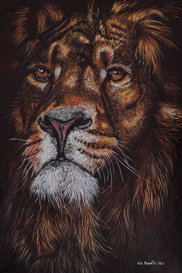 Original Realism Animal Paintings by Nicoletta Angioni Maniatis