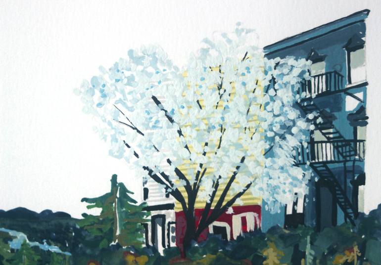 Original Contemporary Landscape Painting by Megan Farrell