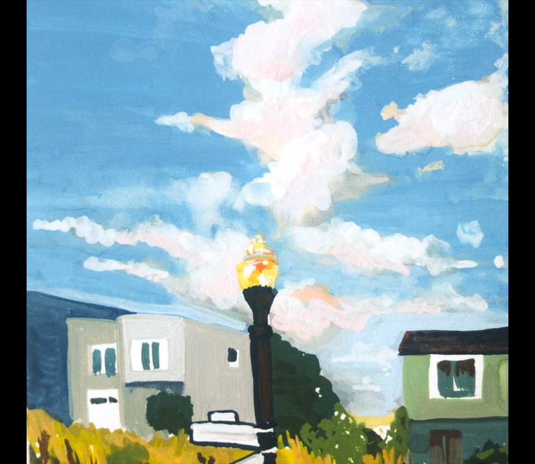 Original Contemporary Landscape Painting by Megan Farrell