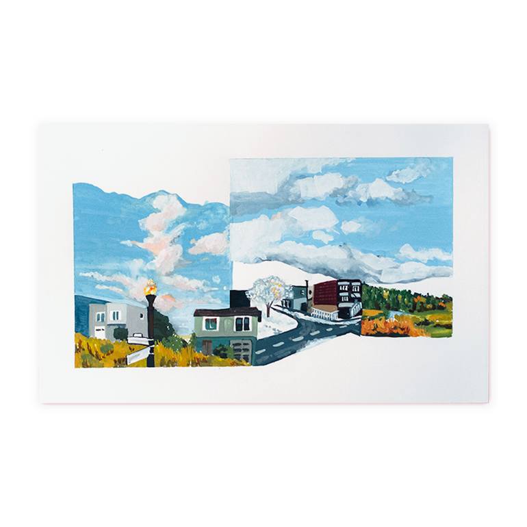 Original Contemporary Landscape Painting by Megan Farrell