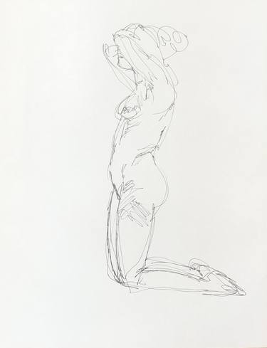 Original Body Drawings by Olena Topolian
