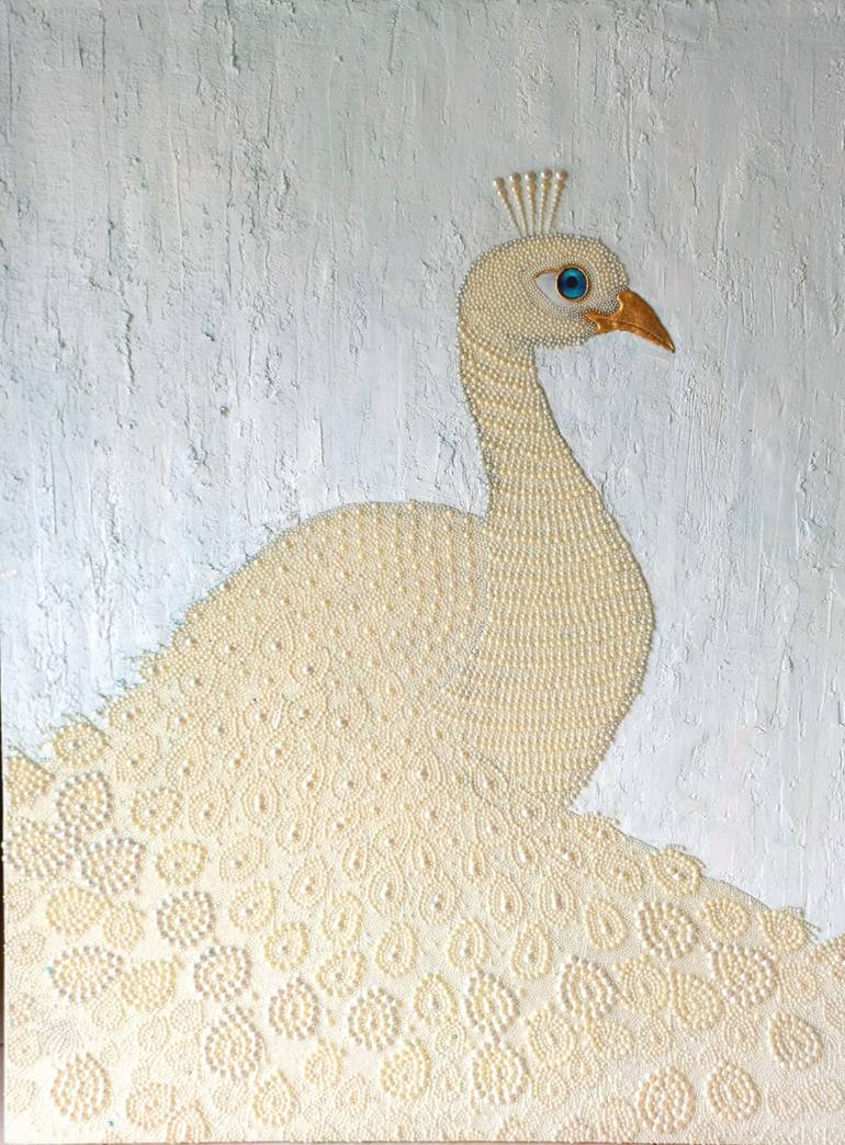 Original Minimalism Animal Mixed Media by Radhika Sigtia