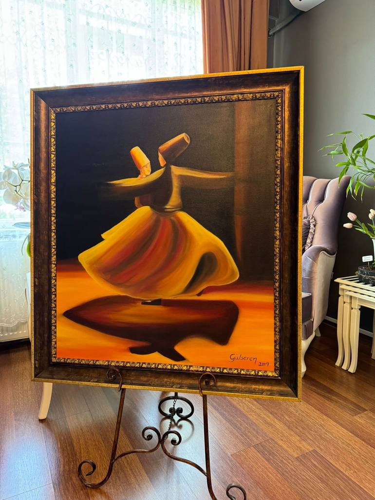 Original Realism Religion Painting by Art Gallery By Seren