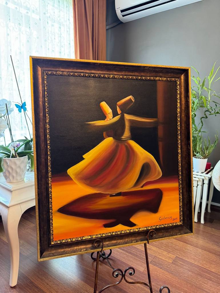 Original Realism Religion Painting by Art Gallery By Seren