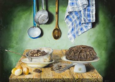 Print of Photorealism Food & Drink Paintings by cristina campagna