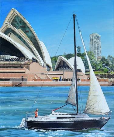 Original Boat Paintings by Donald Keys