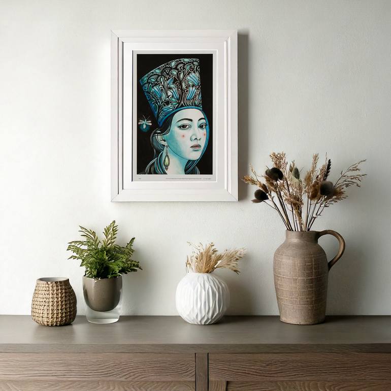 Original Figurative Women Painting by Naomi Griffiths