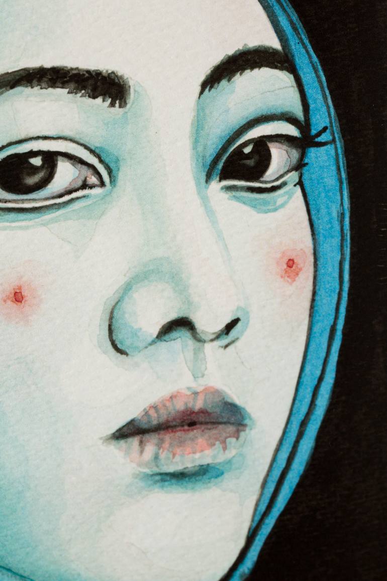 Original Figurative Women Painting by Naomi Griffiths